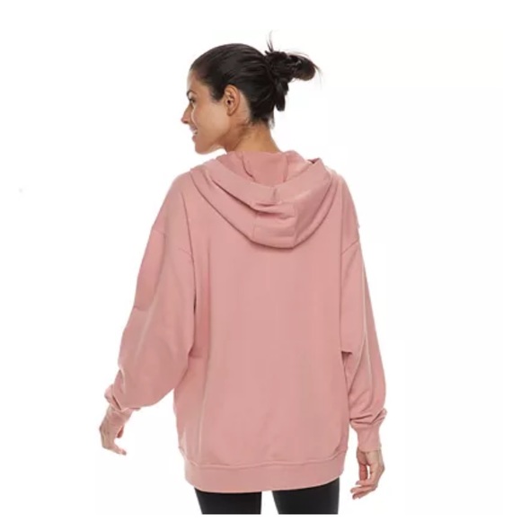 Nike Sportswear Lace Up Vneck Hoodie Pullover Loose Relaxed Oversized Fit XXL - Picture 2 of 10